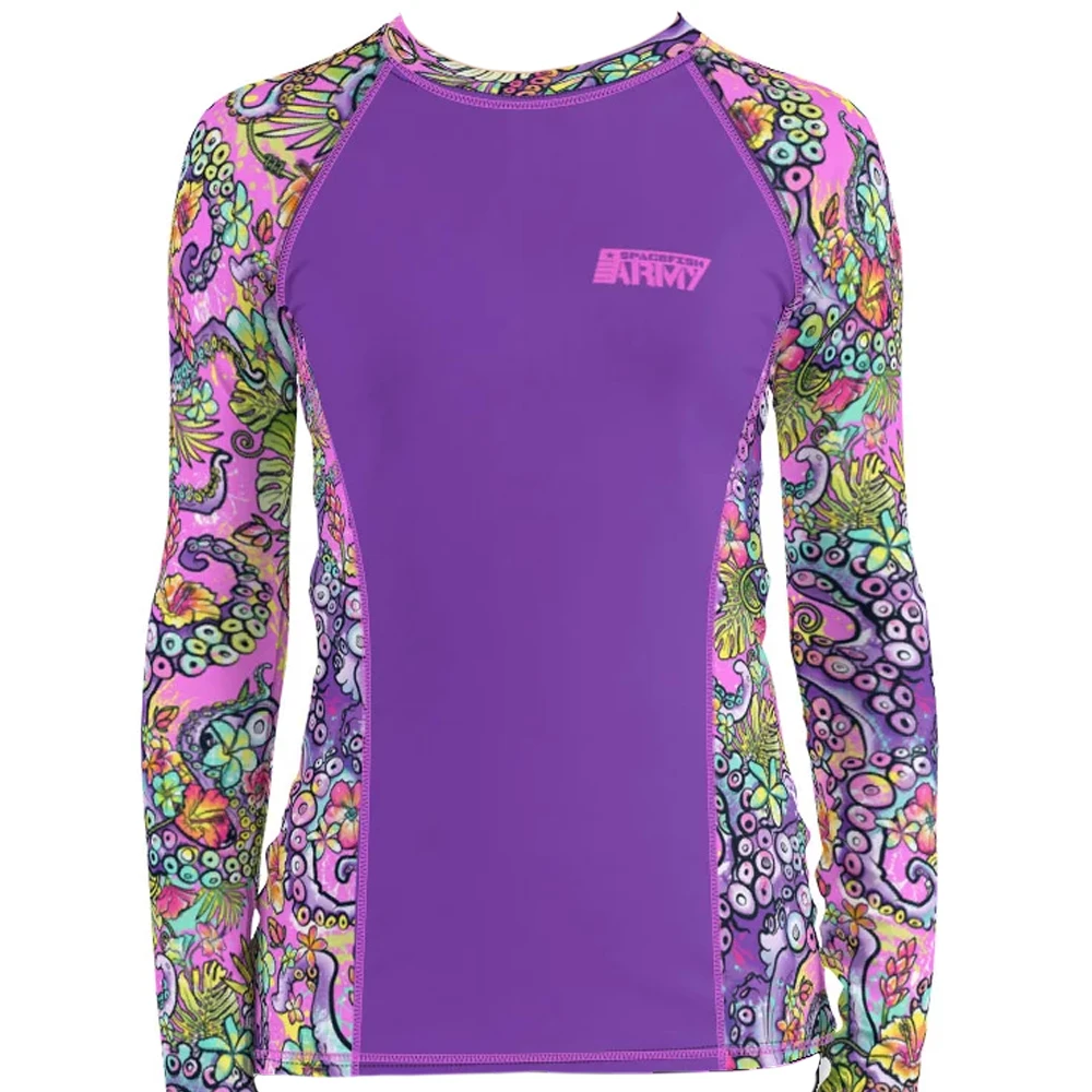 Spacefish Army Long Sleeve Rashguard 1 Spacefish Army Long Sleeve Rashguard