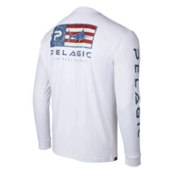 Pelagic Aquatek Icon Long Sleeve Performance Fishing Shirt -Aqua Dive Shop 1015221002 WHT 2 23963.1655384543