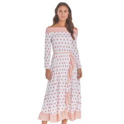 Cabana Life Coverluxe Ruffle Maxi Dress