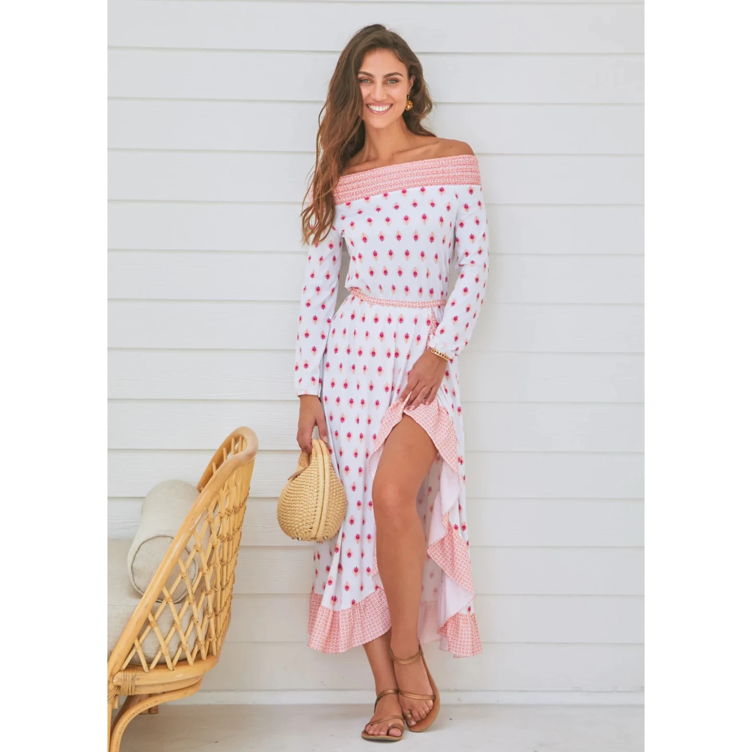 Cabana Life Coverluxe Ruffle Maxi Dress 3 Cabana Life Coverluxe Ruffle Maxi Dress - Image 3