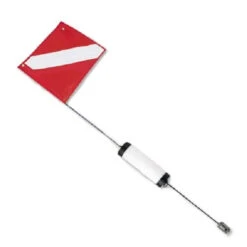 None 2 Piece Cylinder Float With Dive Flag