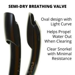 EVO Vapor Semi Dry Snorkel 18 EVO Vapor Semi Dry Snorkel -Aqua Dive Shop 61seoaqsgjl 19467.1663939344