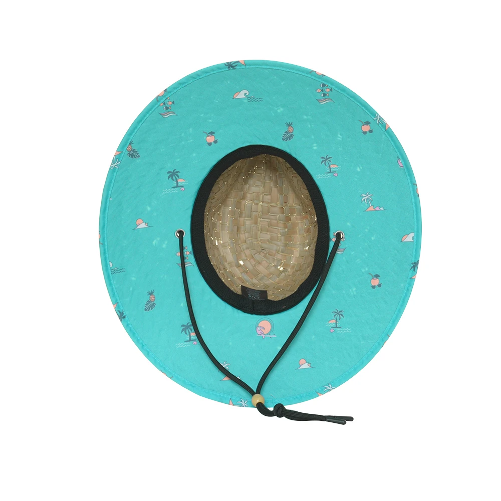 EVO Straw Lifeguard Hat - Koko (Men's) 2 EVO Straw Lifeguard Hat - Koko (Men's) - Image 2