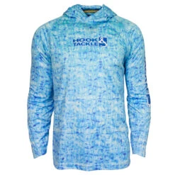 Hook & Tackle Fish Shadows Long Sleeve Performance Hoodie (Men’s)