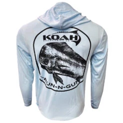 Koah Mahi Dri Fit Hooded Long Sleeve Performance Shirt