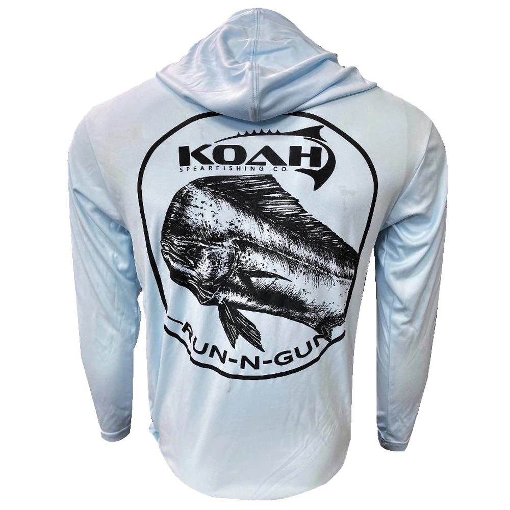 Koah Mahi Dri Fit Hooded Long Sleeve Performance Shirt 1 Koah Mahi Dri Fit Hooded Long Sleeve Performance Shirt