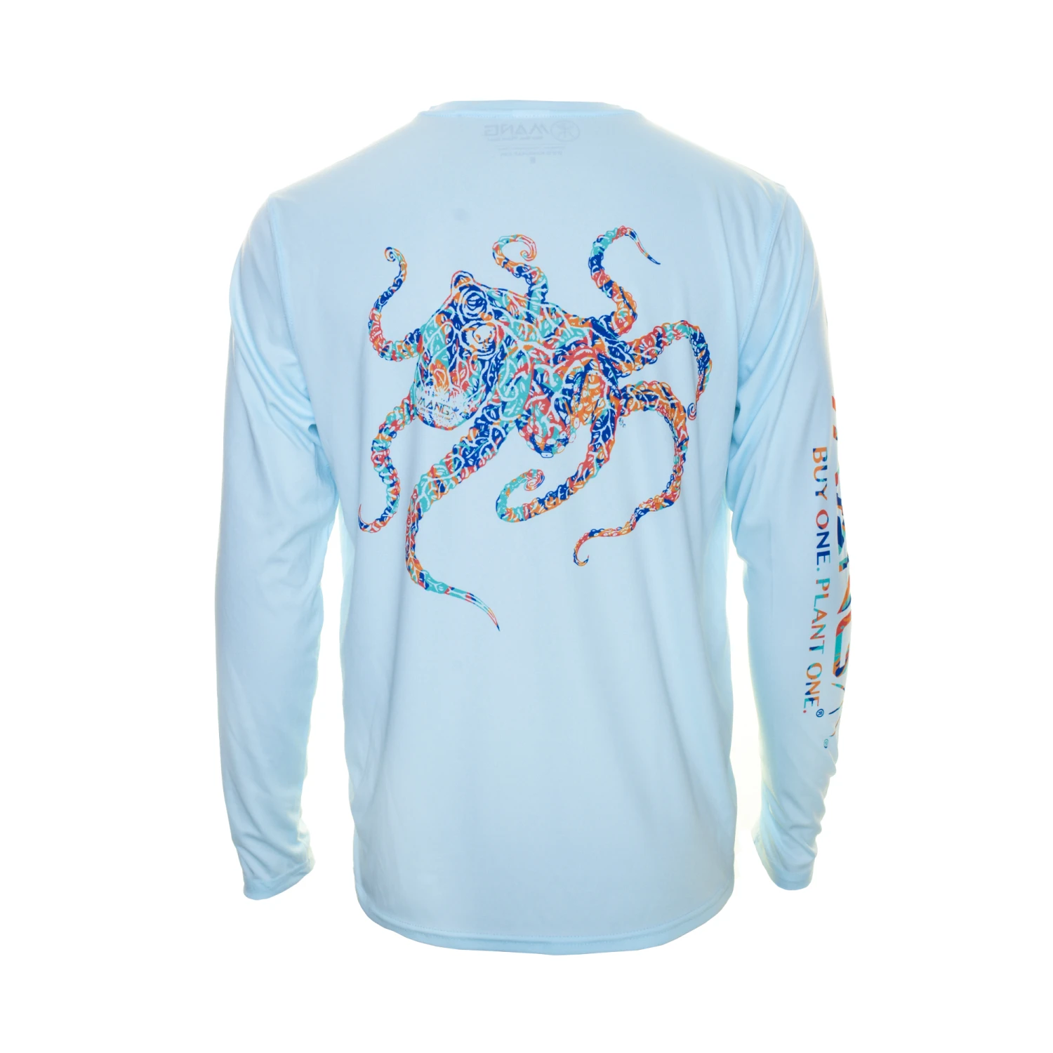 MANG Coral Restoration Octamang Long Sleeve Performance Shirt (Men's) 1 MANG Coral Restoration Octamang Long Sleeve Performance Shirt (Men's)