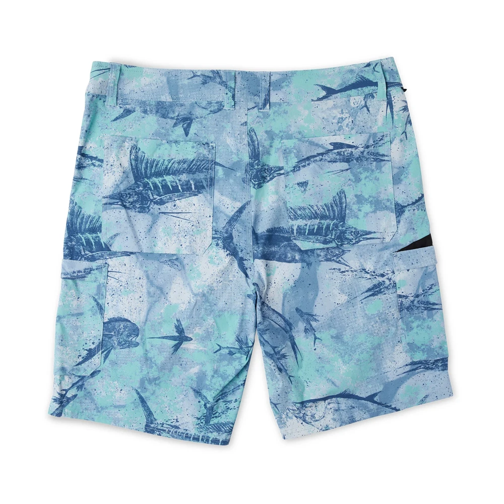 Pelagic Madeira Cargo Hybrid Pattern Shorts (Men’s) 2 Pelagic Madeira Cargo Hybrid Pattern Shorts (Men’s) - Image 2