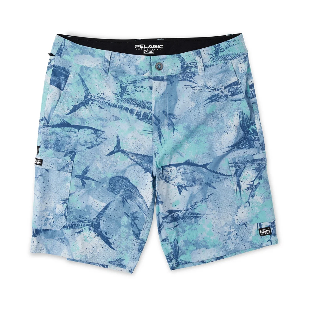 Pelagic Madeira Cargo Hybrid Pattern Shorts (Men’s) 1 Pelagic Madeira Cargo Hybrid Pattern Shorts (Men’s)