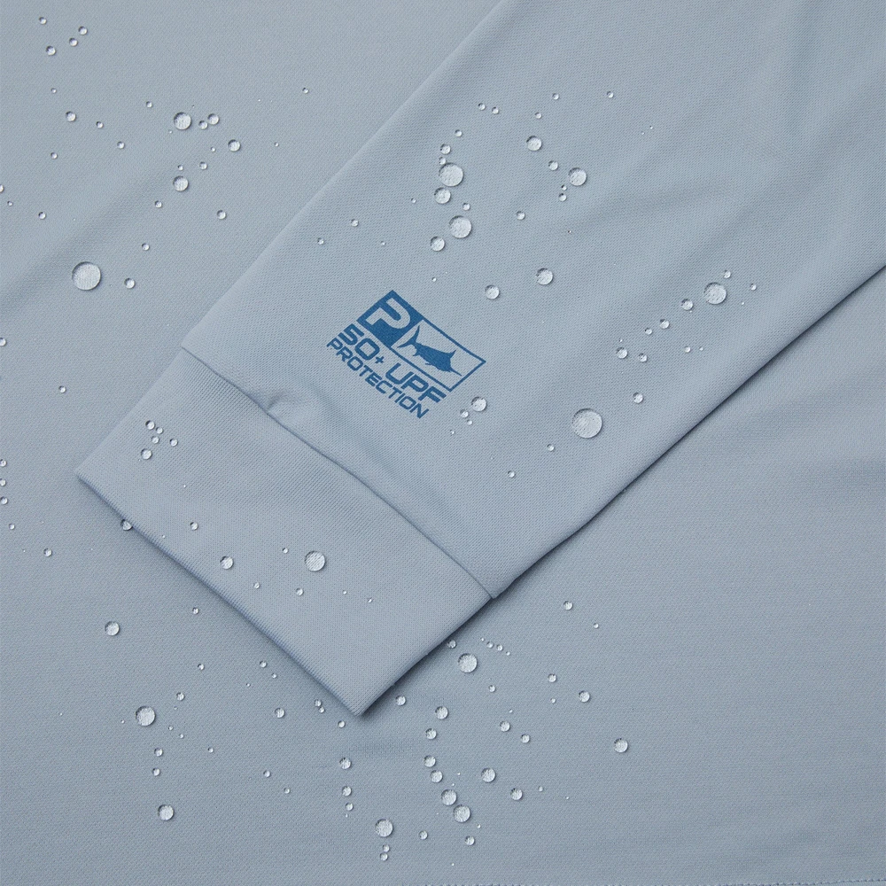 Pelagic Aquatek Patriot Hooded Long Sleeve Performance Fishing Shirt (Men's) 4 Pelagic Aquatek Patriot Hooded Long Sleeve Performance Fishing Shirt (Men's) - Image 4