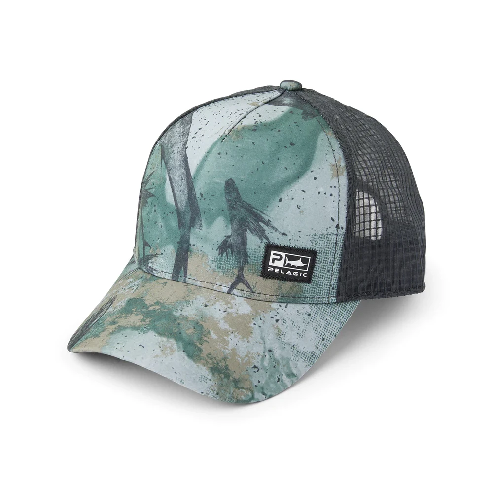 Pelagic Echo Performance Trucker Hat 4 Pelagic Echo Performance Trucker Hat - Image 4