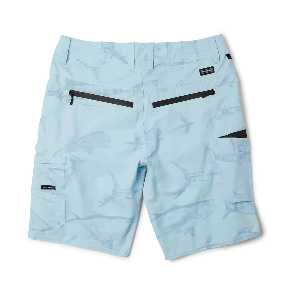 Pelagic Traverse Gyotaku Hybrid Shorts (Men’s) 2 Pelagic Traverse Gyotaku Hybrid Shorts (Men’s) - Image 2