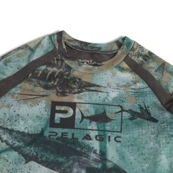 Pelagic Vaportek Fishing Shirt (Toddler's) 9 Pelagic Vaportek Fishing Shirt (Toddler's) -Aqua Dive Shop Pelagic Vaportek Fishing Shirt Kids Logo 20642.1694785540