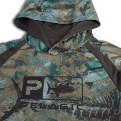 Pelagic Vaportek Hooded Fishing Shirt (Kid's) 7 Pelagic Vaportek Hooded Fishing Shirt (Kid's) -Aqua Dive Shop Pelagic Vaportek Hooded Fishing Shirt Youth Hood 91406.1666294546