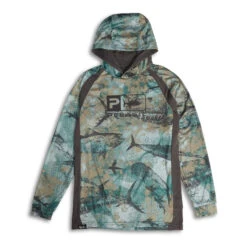 Pelagic Vaportek Hooded Fishing Shirt (Kid's)