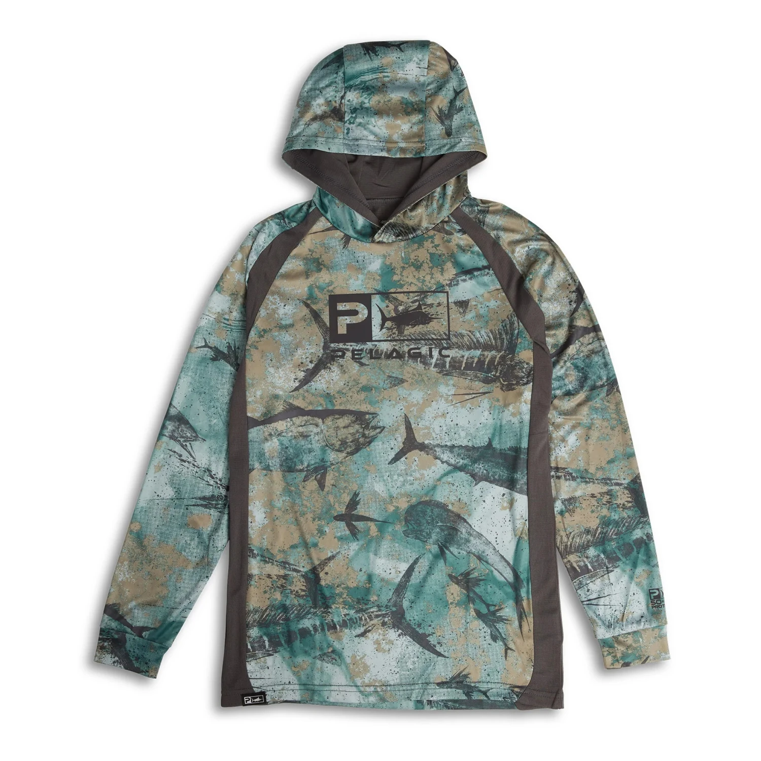 Pelagic Vaportek Hooded Fishing Shirt (Kid's) 1 Pelagic Vaportek Hooded Fishing Shirt (Kid's)