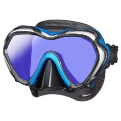 TUSA Paragon S Mask, Single Lens -Aqua Dive Shop Tusa paragon s 5 fish tail blue 85222.1653481688