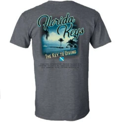 Amphibious Outfitters Key To Diving Short Sleeve Tee