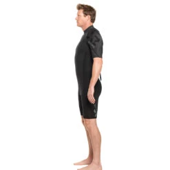 BARE Revel 2mm Shorty Wetsuit (Men’s) 6 BARE Revel 2mm Shorty Wetsuit (Men’s) -Aqua Dive Shop bare revel shorty side 1 2mm mens 01385.1635956551