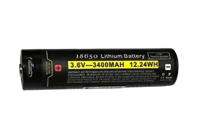 Kraken 18650 3400mAh Battery With Built-in Charger 1 Kraken 18650 3400mAh Battery With Built-in Charger