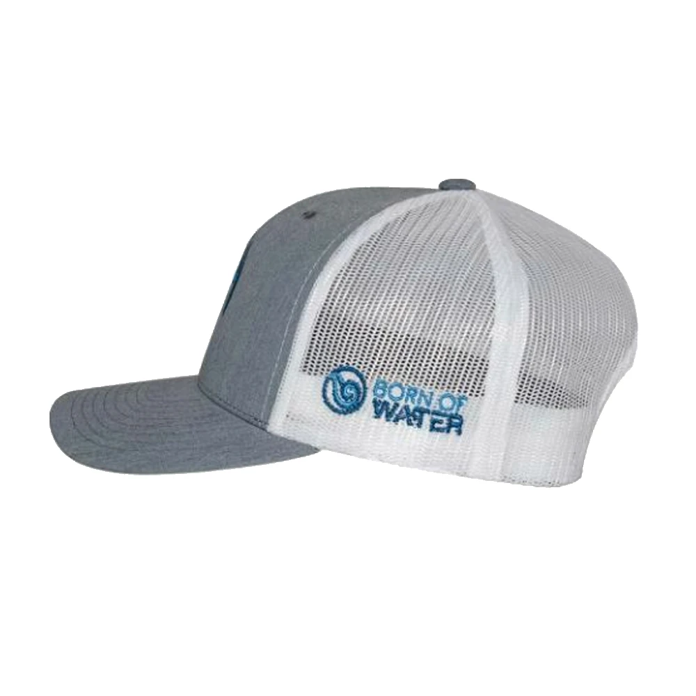 Born Of Water Circling Hammerhead Shark Trucker Hat 2 Born Of Water Circling Hammerhead Shark Trucker Hat - Image 2