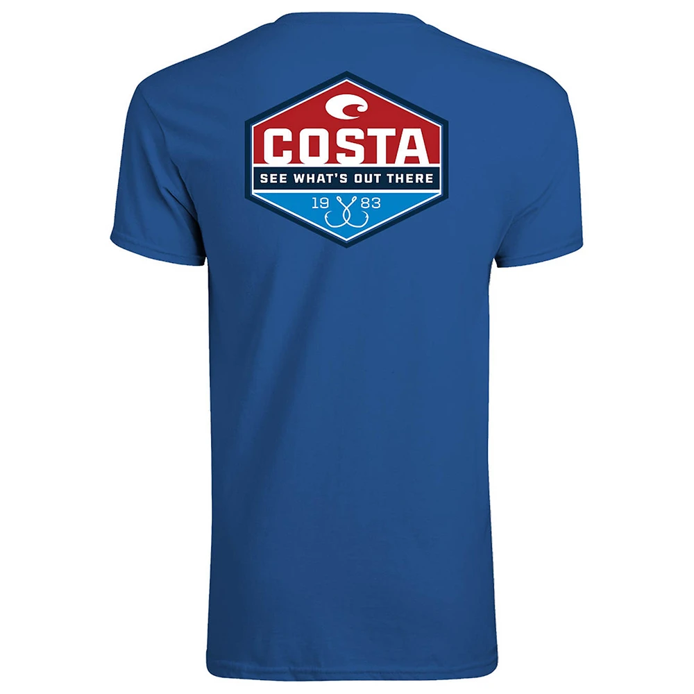 Costa Tech Trinity Short Sleeve T-Shirt 1 Costa Tech Trinity Short Sleeve T-Shirt