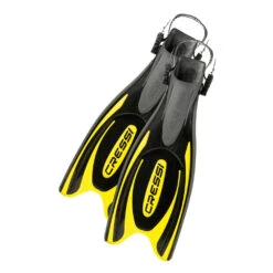 Cressi Frog Plus Open Heel Dive Fins -Aqua Dive Shop cressi frog plus scuba fins yellow 43755.1629839934