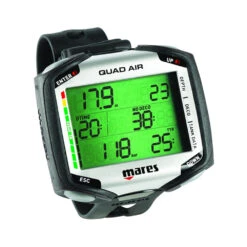 Mares Quad Air Wrist Dive Computer - Black