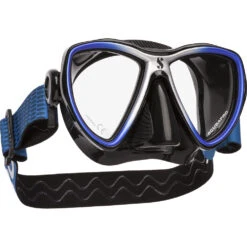 ScubaPro Synergy Mini Mask, Two Lens -Aqua Dive Shop dd121807 scubapro synergy mini blue silver 06307.1634848441