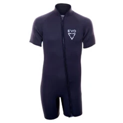 EVO 3mm Shorty Wetsuit, Front Zip (Unisex)