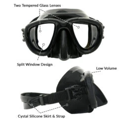 EVO Stealth Mask, Two Lens 11 EVO Stealth Mask, Two Lens -Aqua Dive Shop evo masks infographics stealth 36618.1692913909