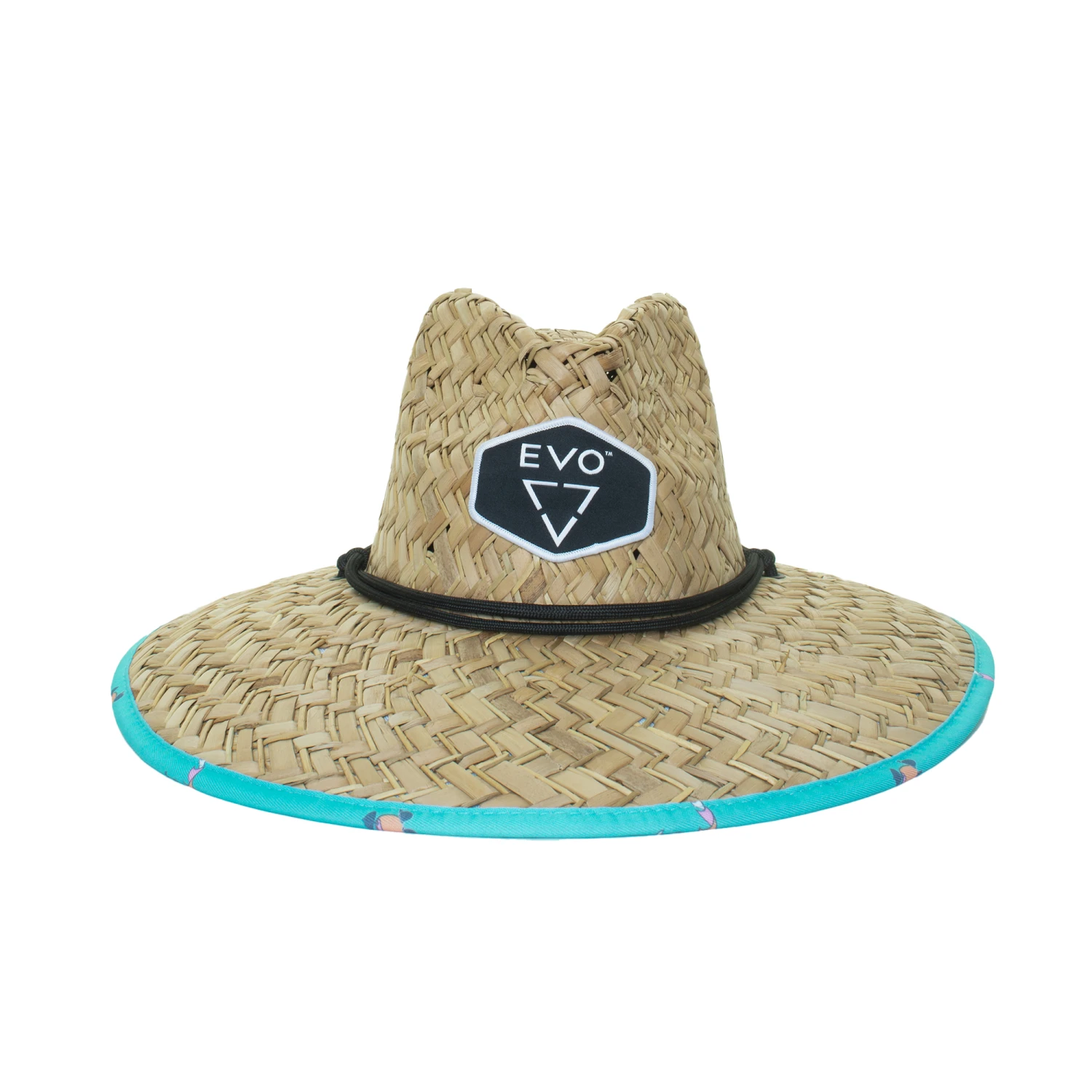 EVO Straw Lifeguard Hat - Koko (Men's) 3 EVO Straw Lifeguard Hat - Koko (Men's) - Image 3