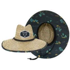 EVO Straw Lifeguard Hat - Tunnels (Men's)