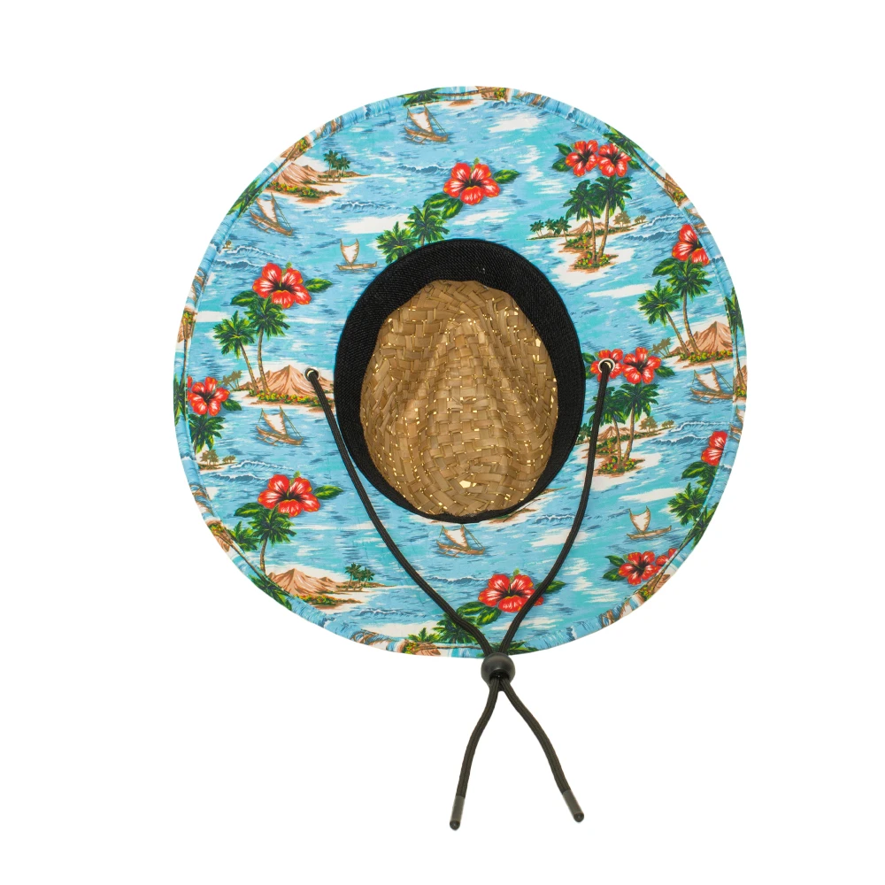 EVO Straw Lifeguard Hat - Castaway (Men's) 2 EVO Straw Lifeguard Hat - Castaway (Men's) - Image 2