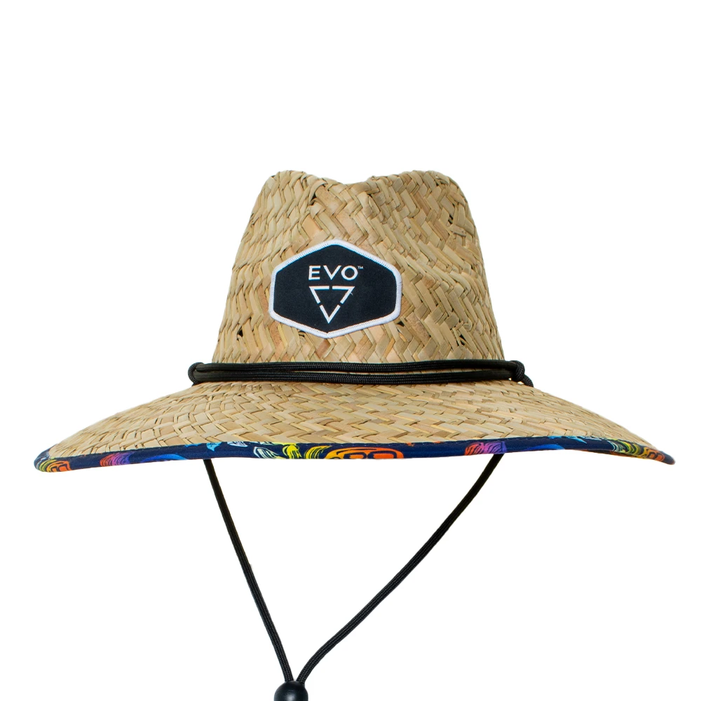 EVO Straw Lifeguard Hat - Cove (Men's) 3 EVO Straw Lifeguard Hat - Cove (Men's) - Image 3