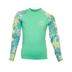 EVO Napali Long Sleeve Performance Rashguard (Girl's) 7 EVO Napali Long Sleeve Performance Rashguard (Girl's) -Aqua Dive Shop evo napali rashguard front mint 81390.1689875866
