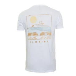 Exit H2O Warren Boat Florida Short Sleeve T-Shirt