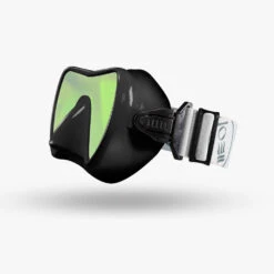 Fourth Element Scout Mask With Strap - Contrast Lens -Aqua Dive Shop fourth element scout mask contrast lns blk frm wht stp 86504.1649185348