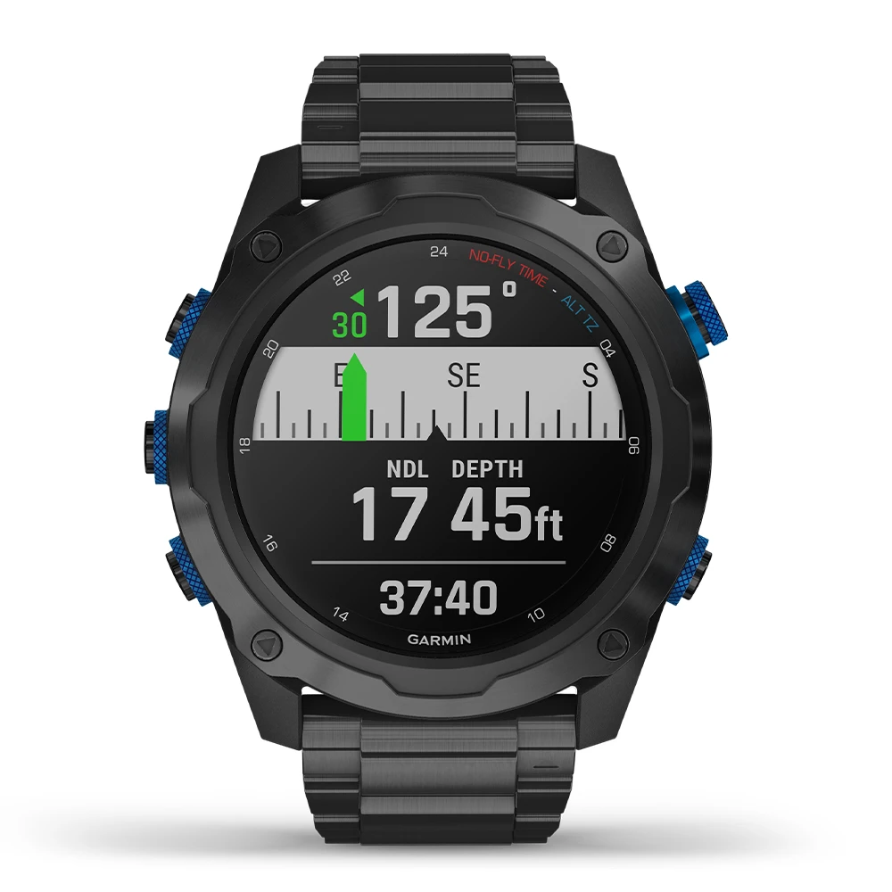 Garmin Descent™ Mk2i/Descent T1 Bundle, Titanium Carbon Gray DLC With Titanium Band 9 Garmin Descent™ Mk2i/Descent T1 Bundle, Titanium Carbon Gray DLC With Titanium Band - Image 9