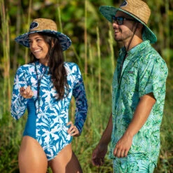 EVO Hana Short Sleeve Button Down Shirt (Men’s) -Aqua Dive Shop hana 19490.1691094884