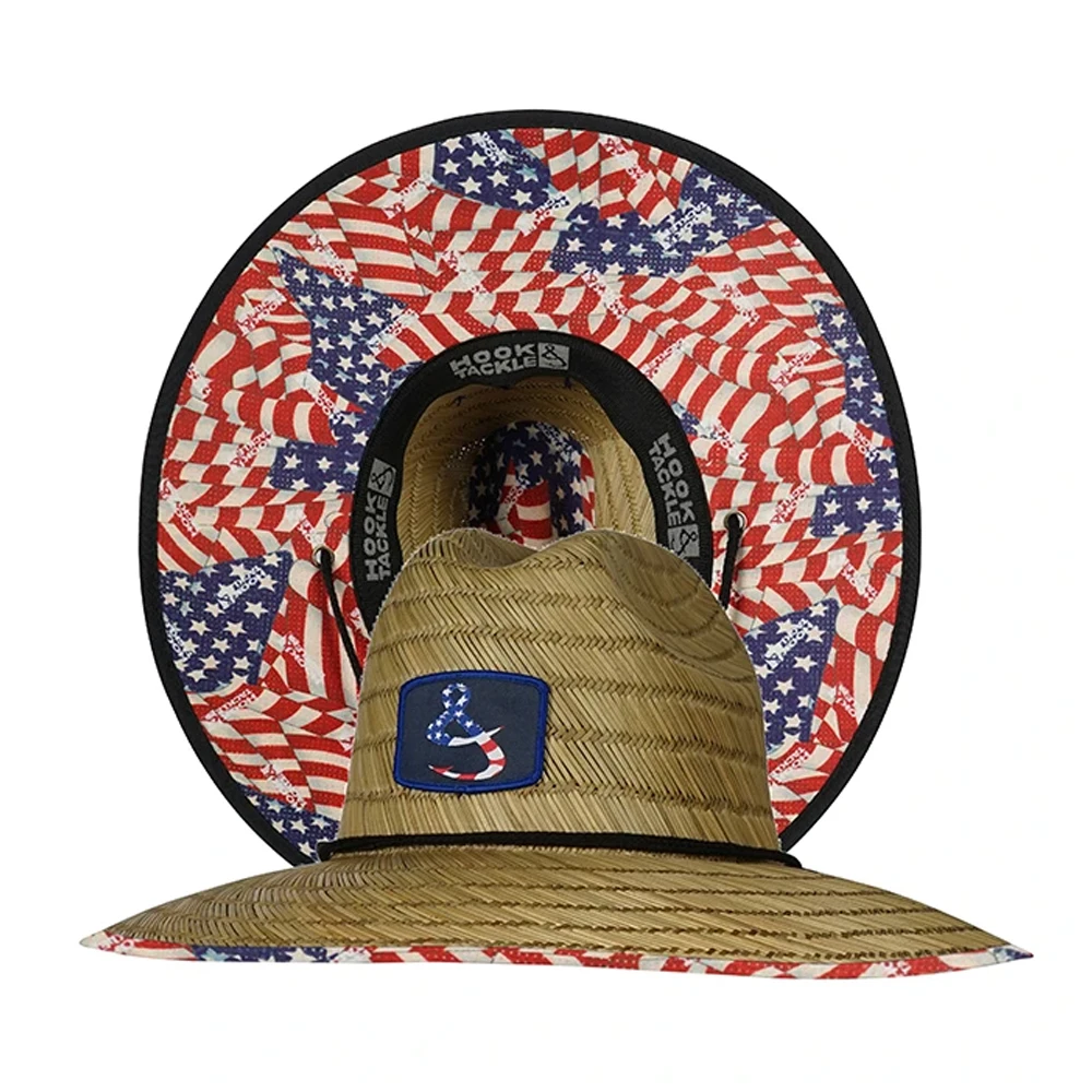 Hook & Tackle Lifeguard Straw Hat 1 Hook & Tackle Lifeguard Straw Hat