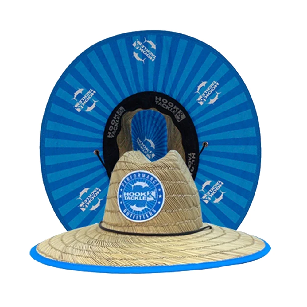 Hook & Tackle Lifeguard Straw Hat 2 Hook & Tackle Lifeguard Straw Hat - Image 2