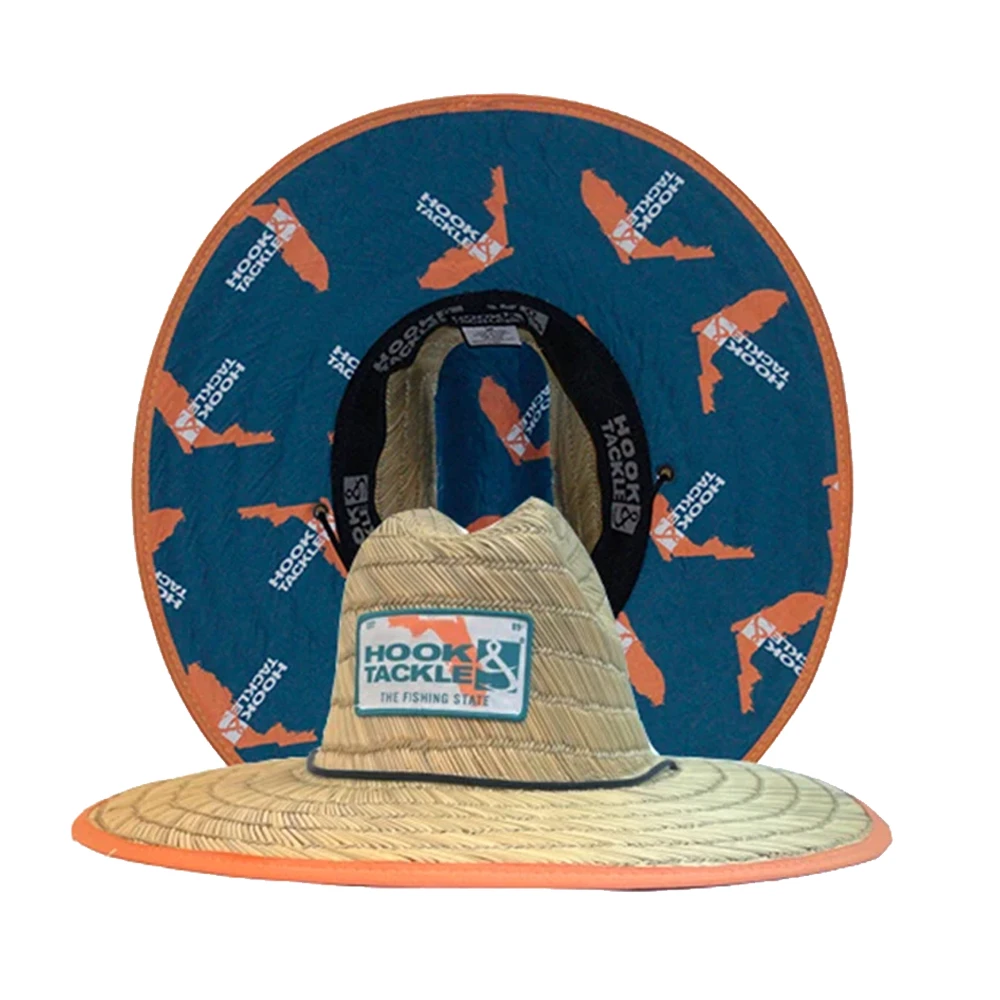 Hook & Tackle Lifeguard Straw Hat 4 Hook & Tackle Lifeguard Straw Hat - Image 4