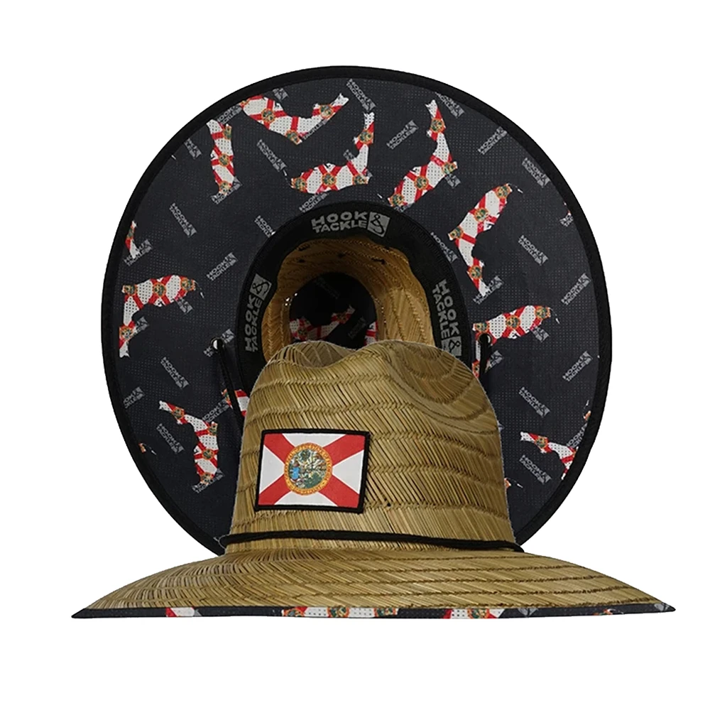 Hook & Tackle Lifeguard Straw Hat 3 Hook & Tackle Lifeguard Straw Hat - Image 3