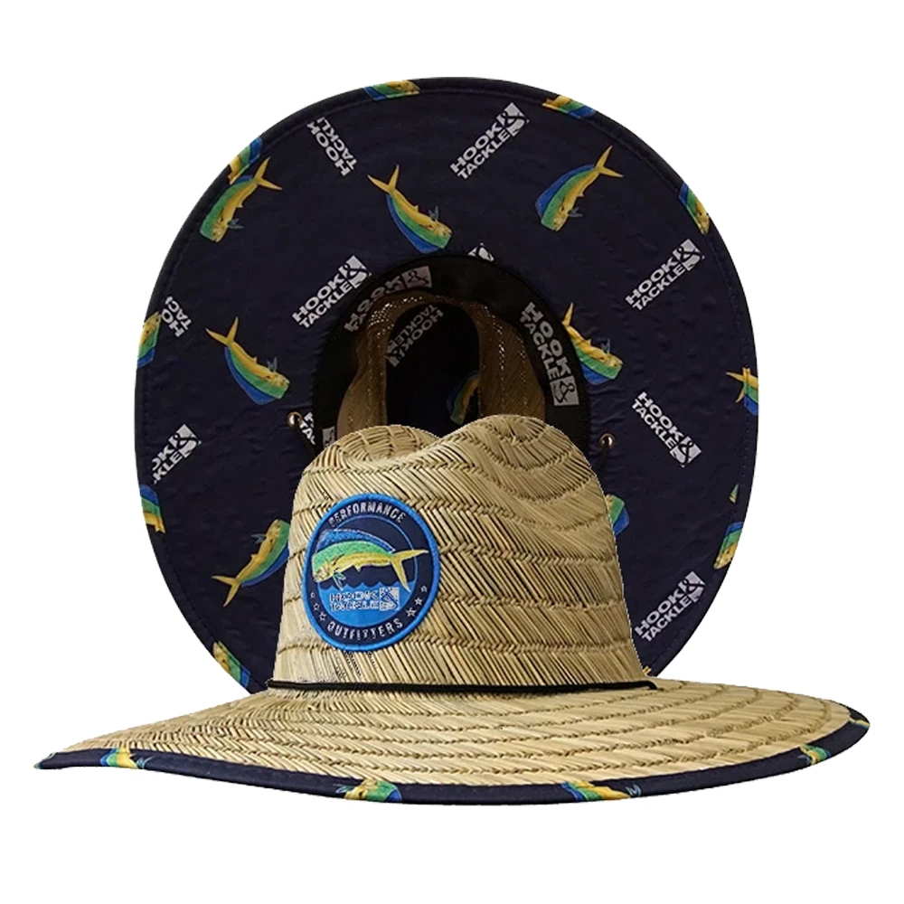 Hook & Tackle Lifeguard Straw Hat 6 Hook & Tackle Lifeguard Straw Hat - Image 6