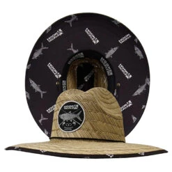 Hook & Tackle Lifeguard Straw Hat 13 Hook & Tackle Lifeguard Straw Hat -Aqua Dive Shop hook tackle straw lifeguard hat tarpon rods 75335.1648734011