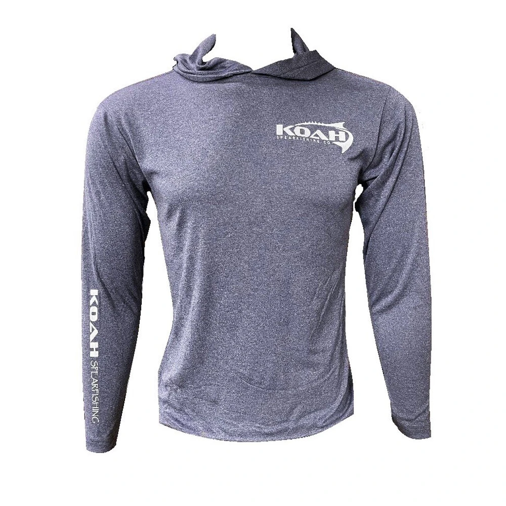 Koah Logo Dri Fit Hooded Long Sleeve Performance Shirt 2 Koah Logo Dri Fit Hooded Long Sleeve Performance Shirt - Image 2