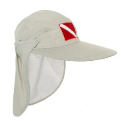 Long Bill Dive Flag Sun Cap