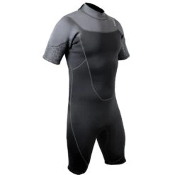 EVO Elite Blaze 3mm Shorty Wetsuit (Men's) -Aqua Dive Shop mens elite short black side 15063.1629859458