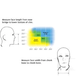 OCEAN REEF Space Extender Dive Mask 5 OCEAN REEF Space Extender Dive Mask -Aqua Dive Shop ocean reef space extender full face dive mask size chart 85264.1629924025